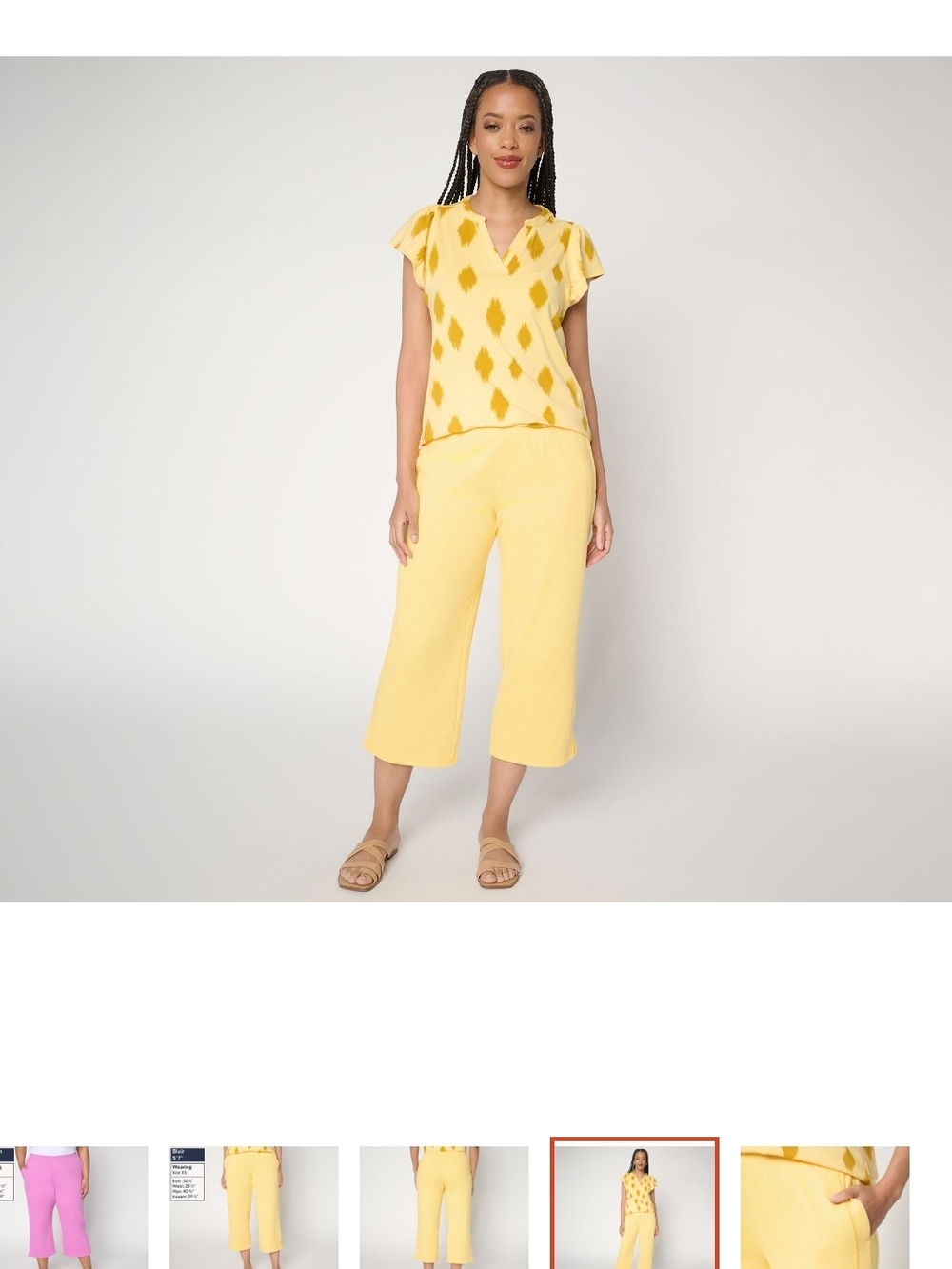 NWOT Anybody Cropped Pants